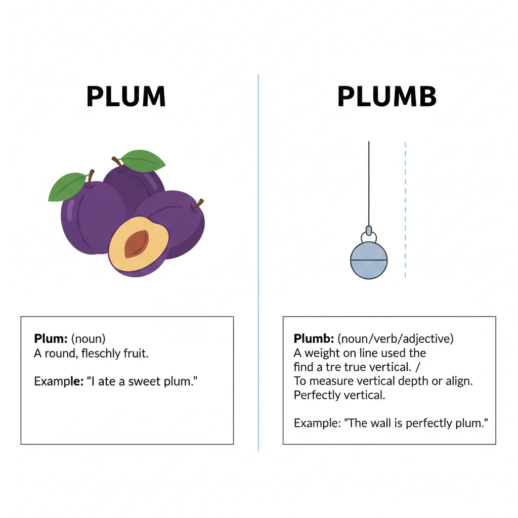 Plum vs Plumb