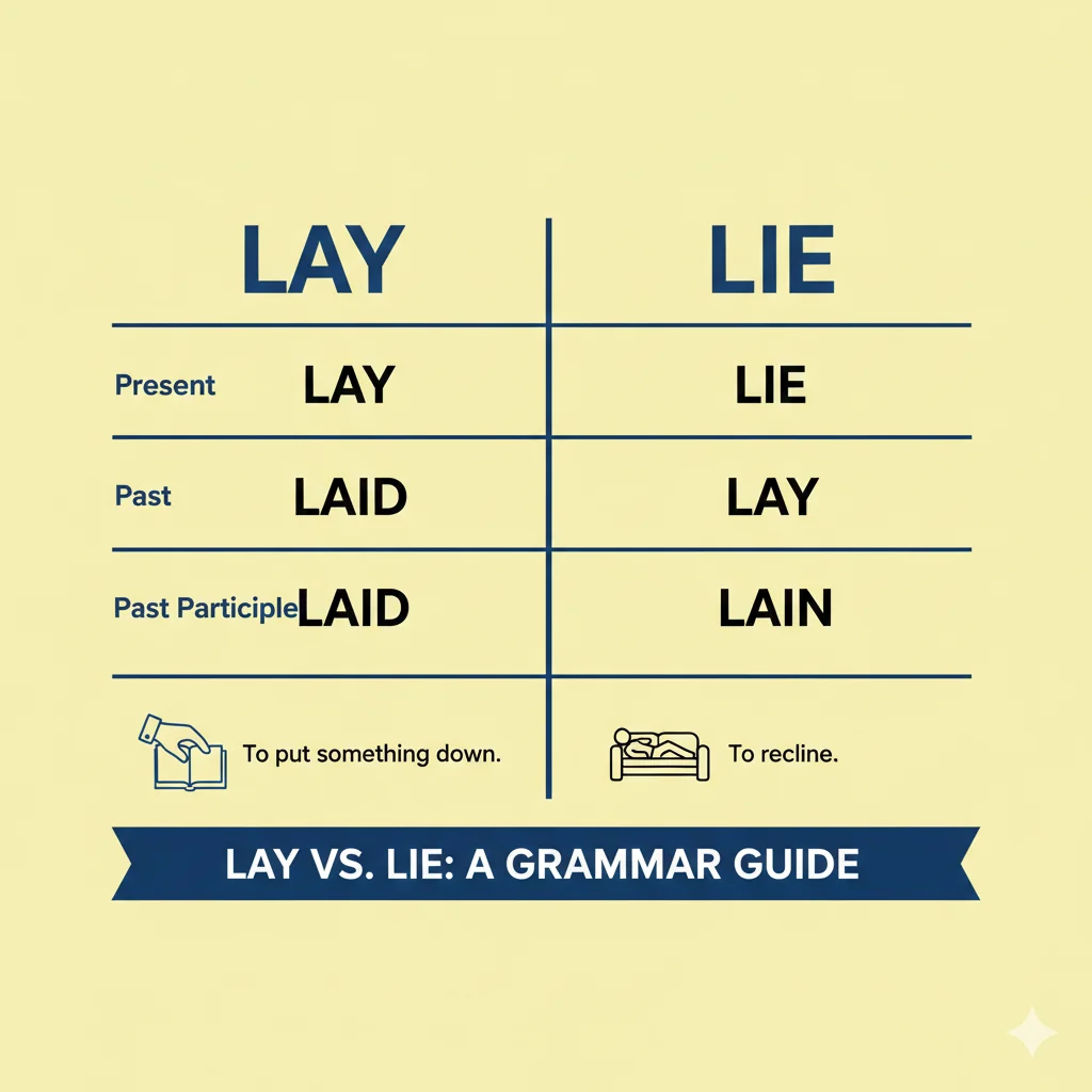 Lay vs Lie